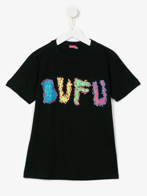 Amir Slama slogan-print short-sleeve T-shirt