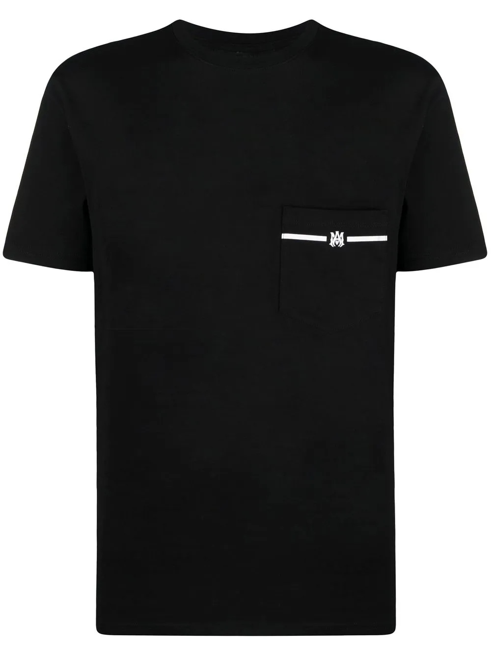 

AMIRI playera con logo estampado - Negro