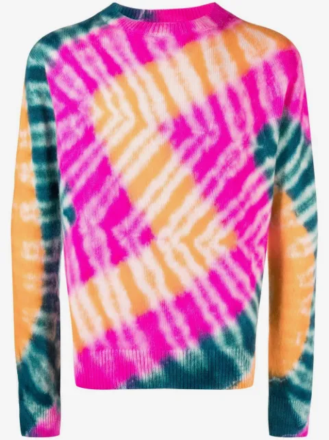 The Elder Statesman タイダイ カシミアセーター