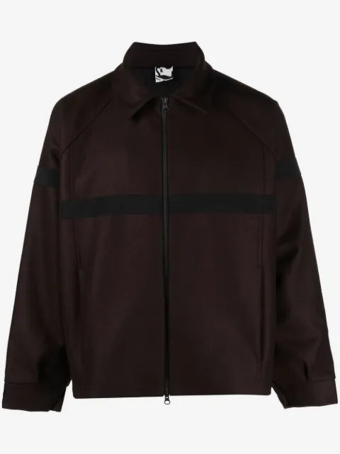 GR10K x Salomon zip-up shirt jacket
