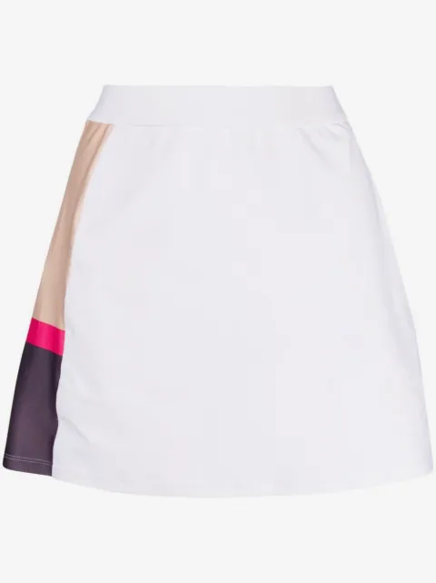 P.E Nation colour-block tennis skort