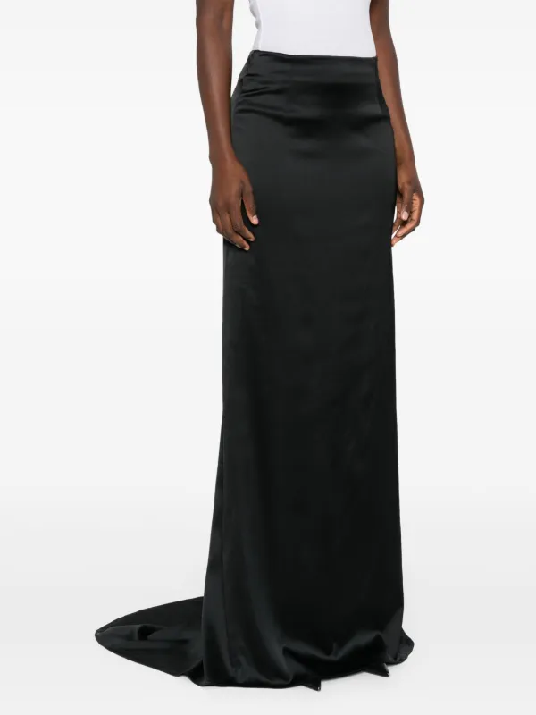 Balenciaga floor-length Maxi Skirt | Black | FARFETCH