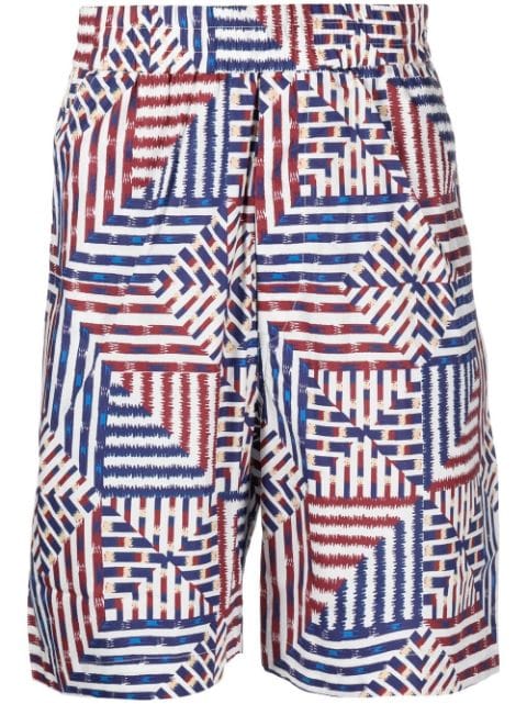 MARANT short à imprimé géométrique