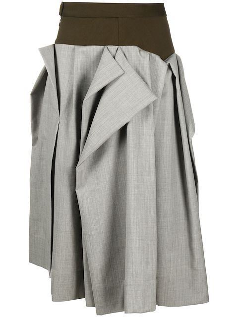 Vivienne Westwood panelled midi skirt