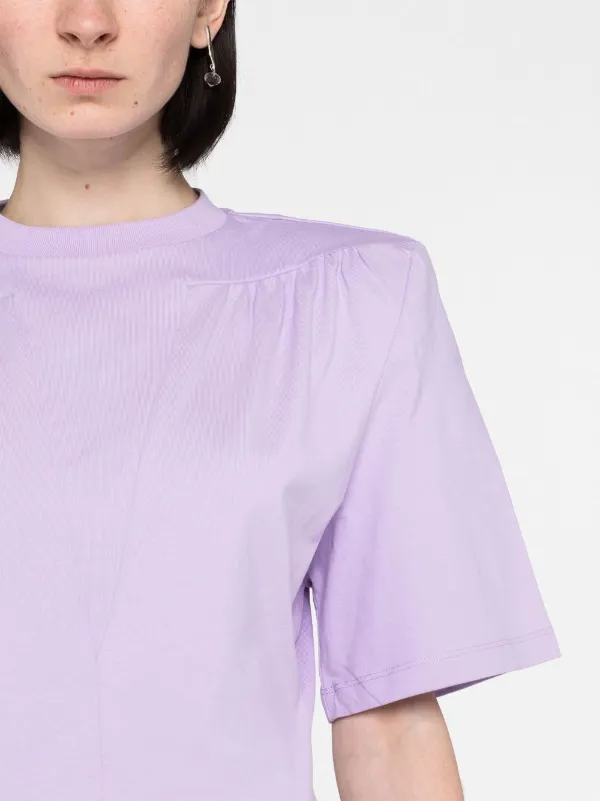 THE ATTICO 'Jewel’ T-shirt Purple Attico Jewel' T-Shirt In Purple - 37% Off | Editorialist
