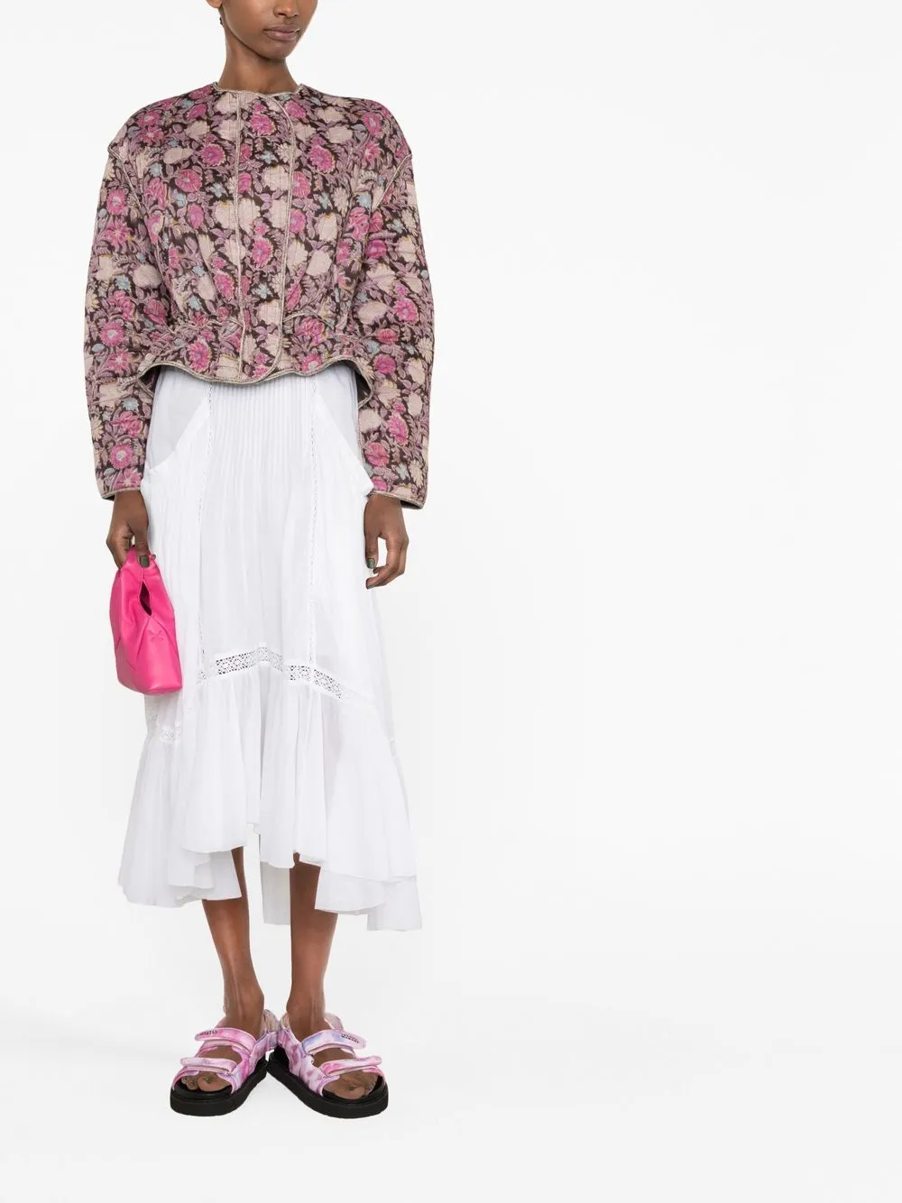 MARANT ÉTOILE Gewatteerd jack - Roze