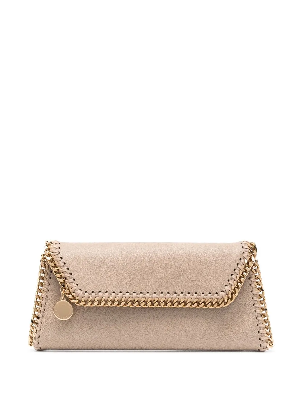 

Stella McCartney Falabella clutch bag - Neutrals