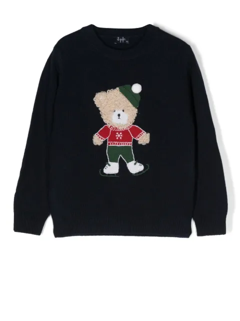 Il Gufo intarsia-knit jumper