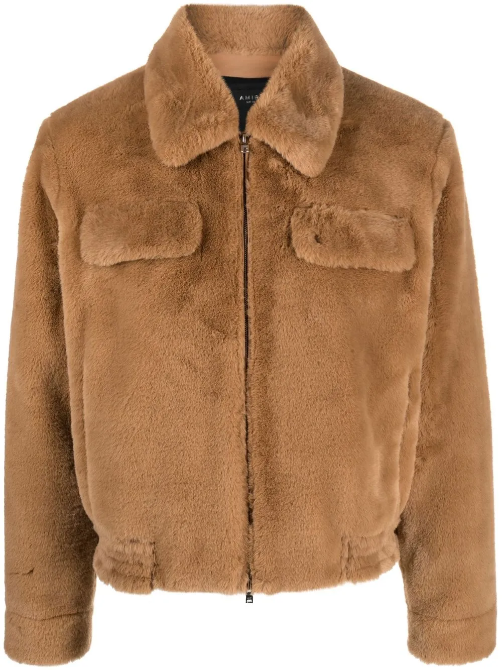 

AMIRI Faux-Shearling Blouson Jacket - Marrón