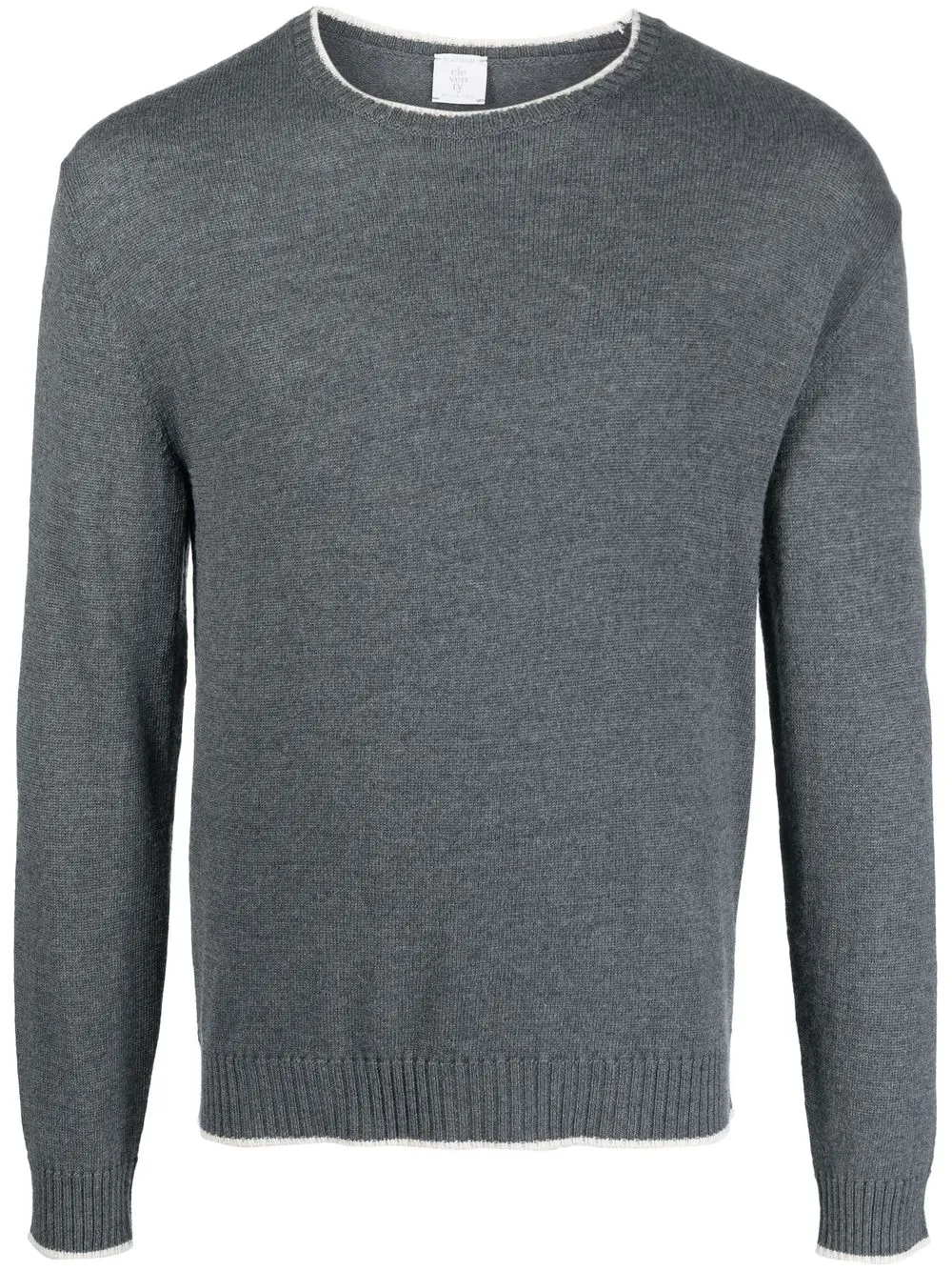 

Eleventy crew-neck wool jumper - Grey