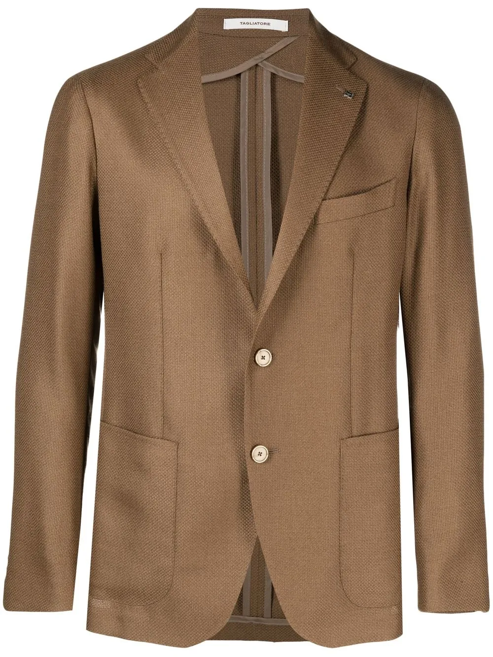 

Tagliatore single breasted blazer - Brown