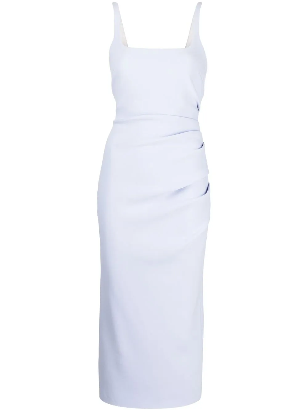 

BEC + BRIDGE Karina ruched-detail midi dress - Blue