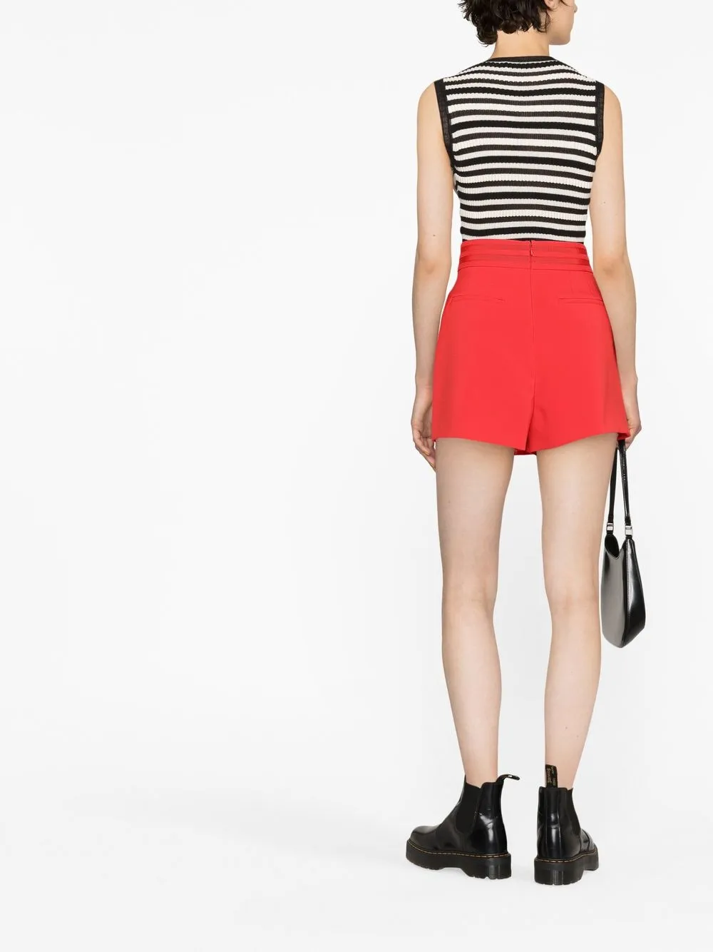  Red Valentino High-waisted Tailored Shorts 
