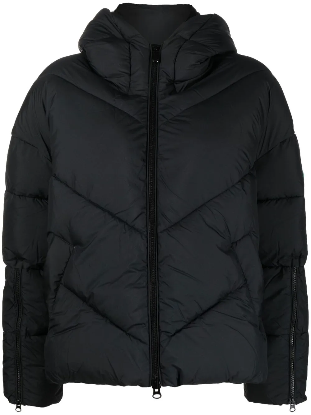 

Save The Duck Janeth hooded puffer jacket - Black