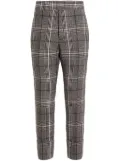 SAPIO checked trousers - Black