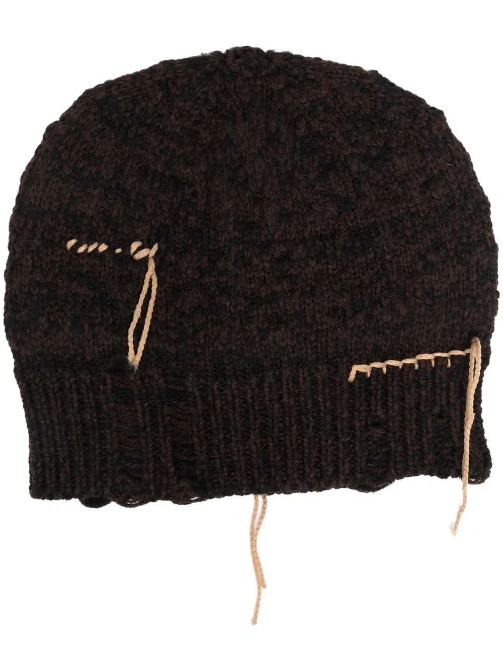 

Paura gorro con detalle de borla - Marrón