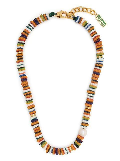 éliou flower bead necklace