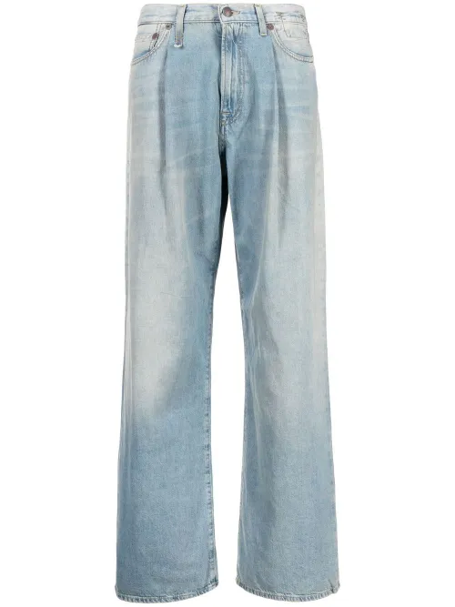 Pantalon ample Damon à design plissé - R13 - Modalova