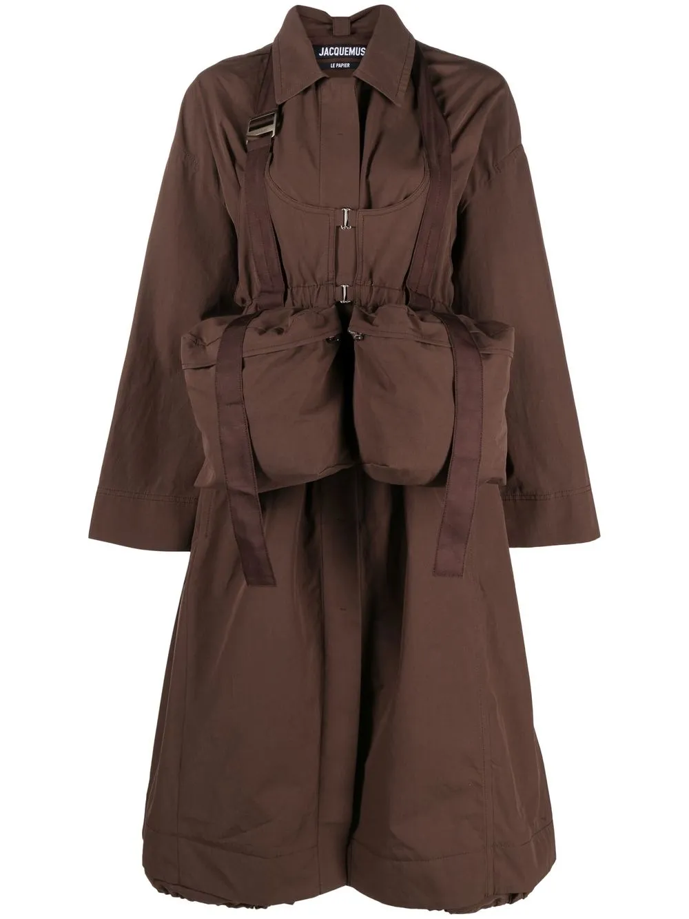 Jacquemus Cargo-pocket Cotton Coat - Farfetch