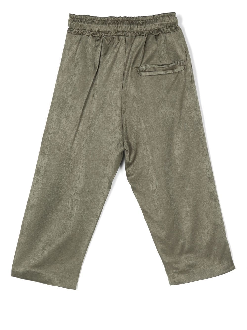 Shop Costumein Drawstring Velour Trousers In Green
