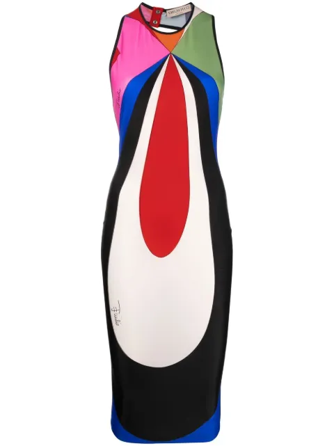 PUCCI Marmo-print sleeveless dress