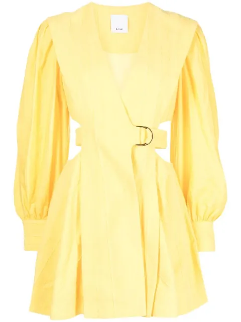 Acler Flitwick cut-out detail minidress