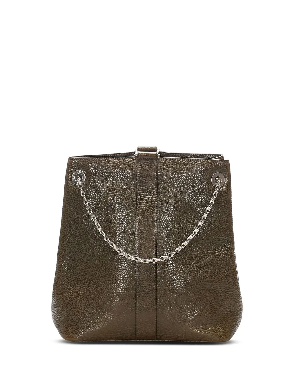 

Céline Pre-Owned bolsa crossbody con detalle de cadena - Marrón