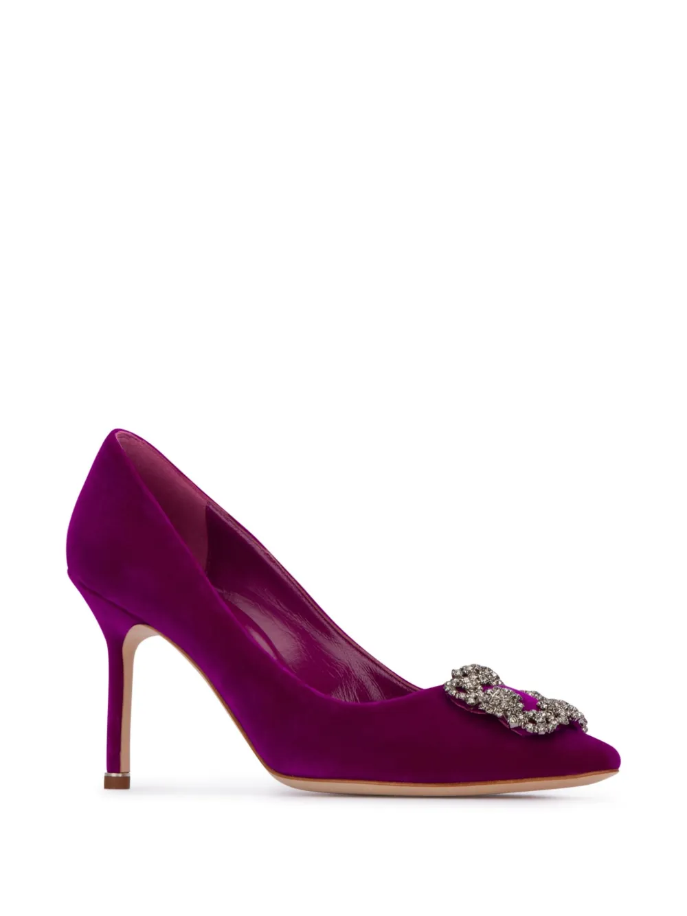 Manolo Blahnik 85mm Hangisi pumps - Paars