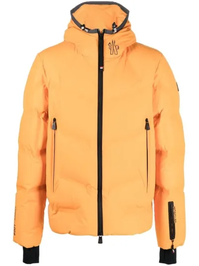 logo-print down puffer jacket | Moncler 