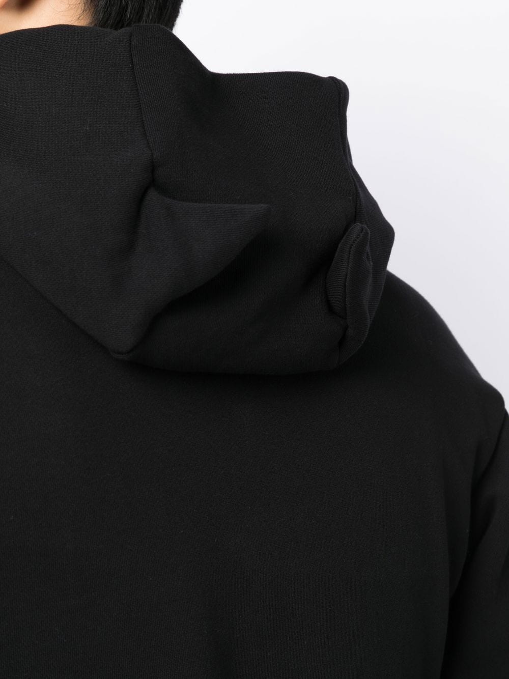 Shop Coperni Logo-print Hoodie In Black