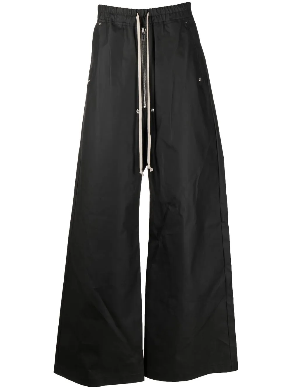 

Rick Owens drawstring wide-leg track pants - Black