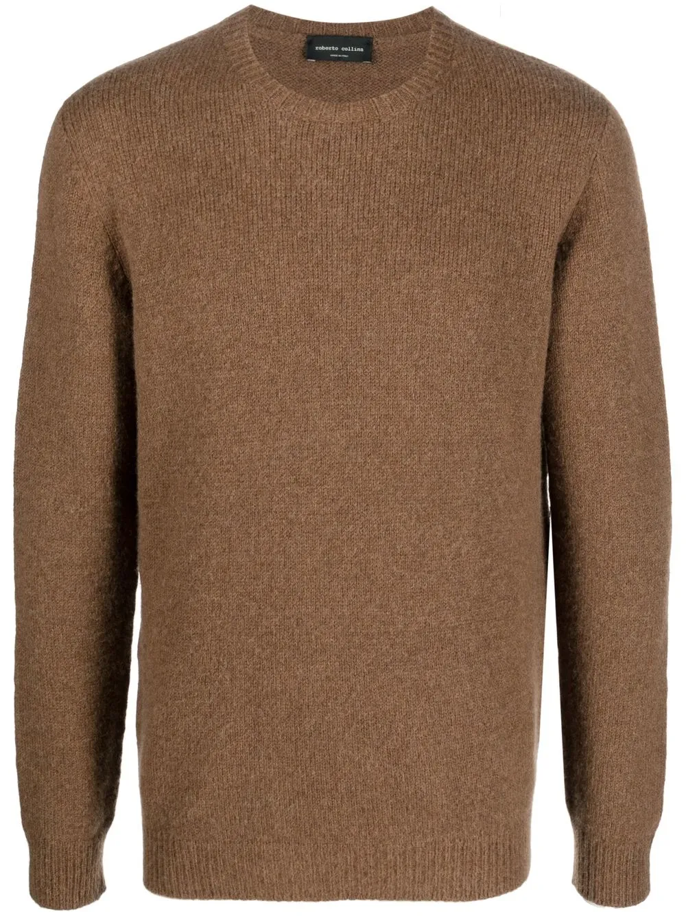 

Roberto Collina round-neck knit jumper - Brown