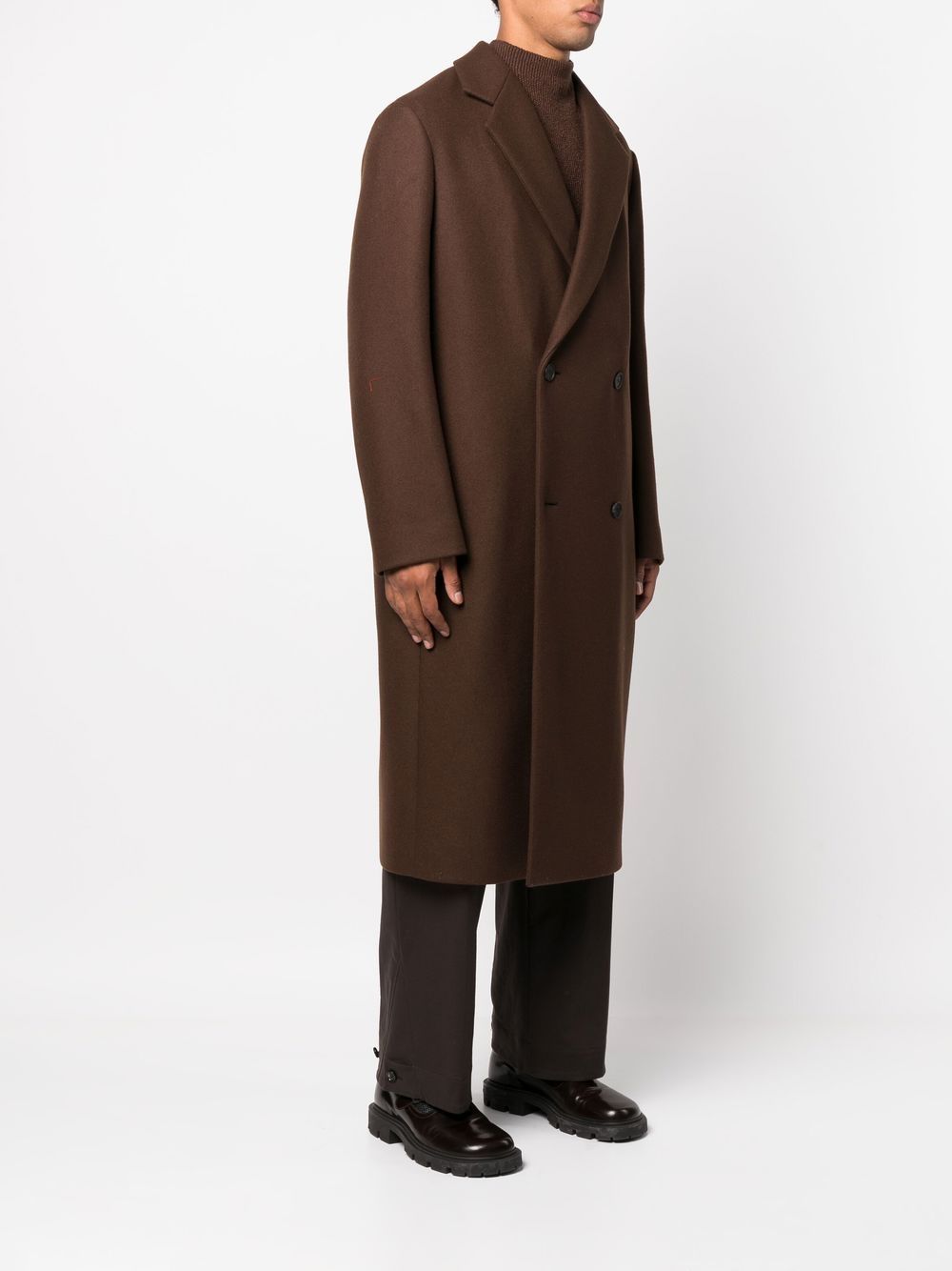 Tapered Double-Breasted Coat - Ready-to-Wear 1AALKW