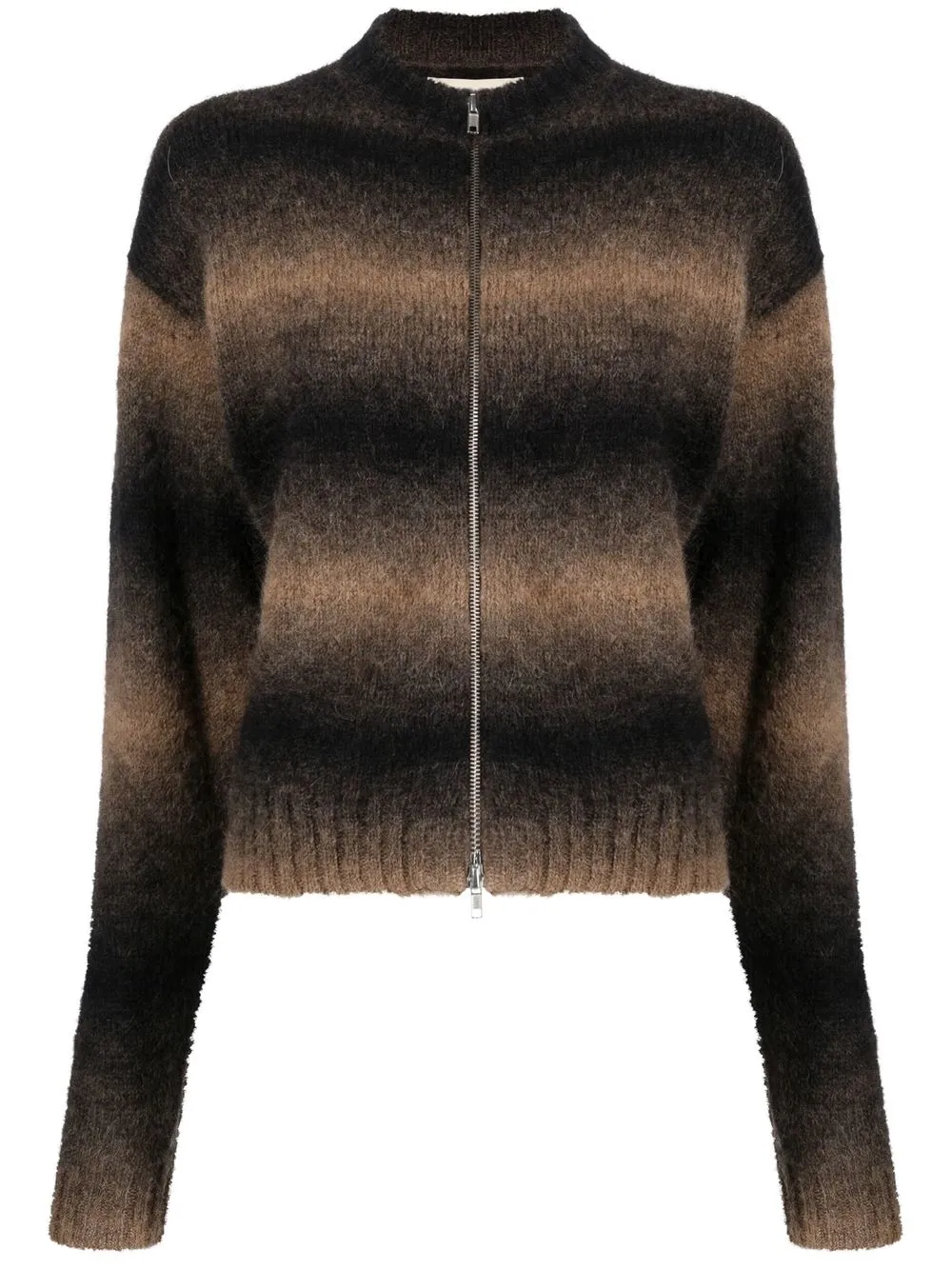 Paloma Wool crew-knit zip-up Jumper - Farfetch