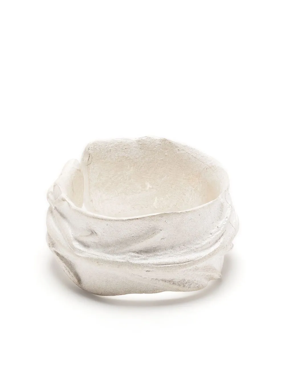 

Detaj engraved metal ring - White