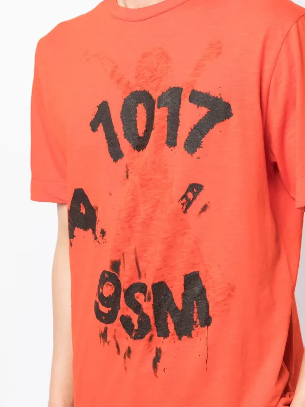【関税込み】1017 ALYX 9SM イエロー グラフィックTシャツ 1017 ALYX 9SMのイエロー グラフィックTシャツがセール中