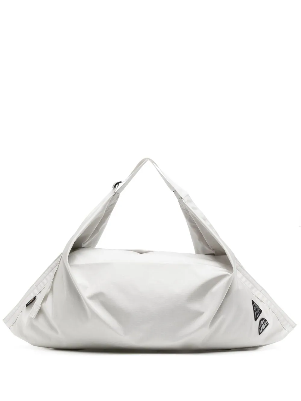 

SPORT b. by agnès b. patch-detail slouchy tote bag - Grey
