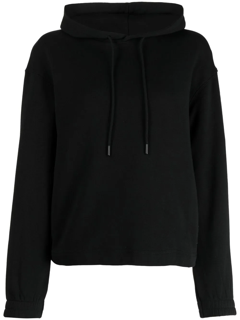 SPORT b. by agnès b. hoodie con estampado gráfico y cordones - Negro