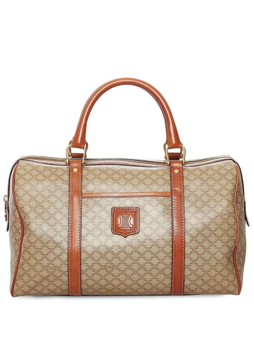 

Céline Pre-Owned Macadam Boston tote bag - Brown