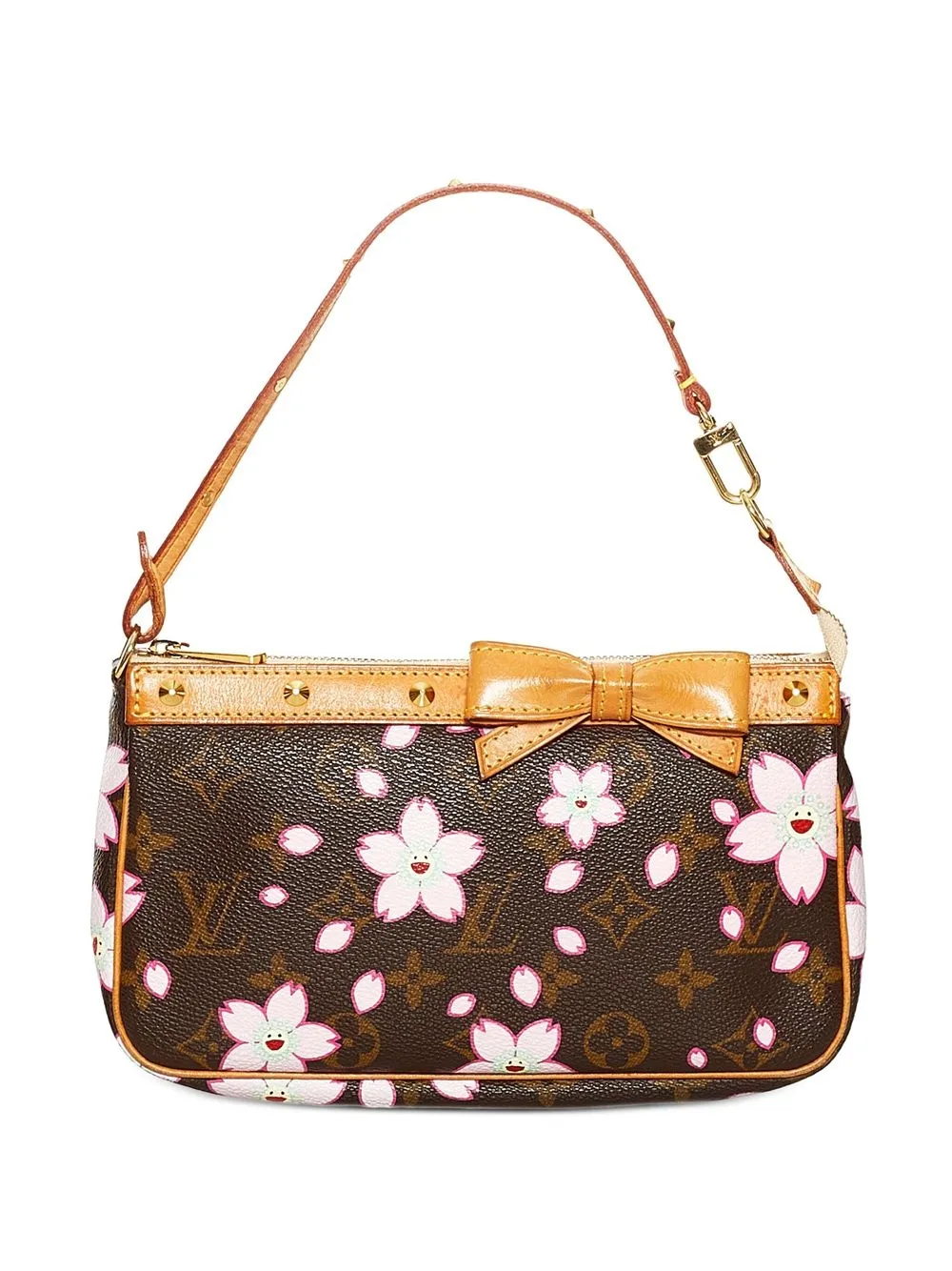 

Louis Vuitton bolsa de hombro Monogram Cherry Blossom Pochette 2003 pre-owned - Marrón