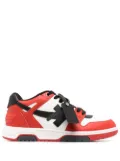 Off-White colour-block lace-up sneakers
