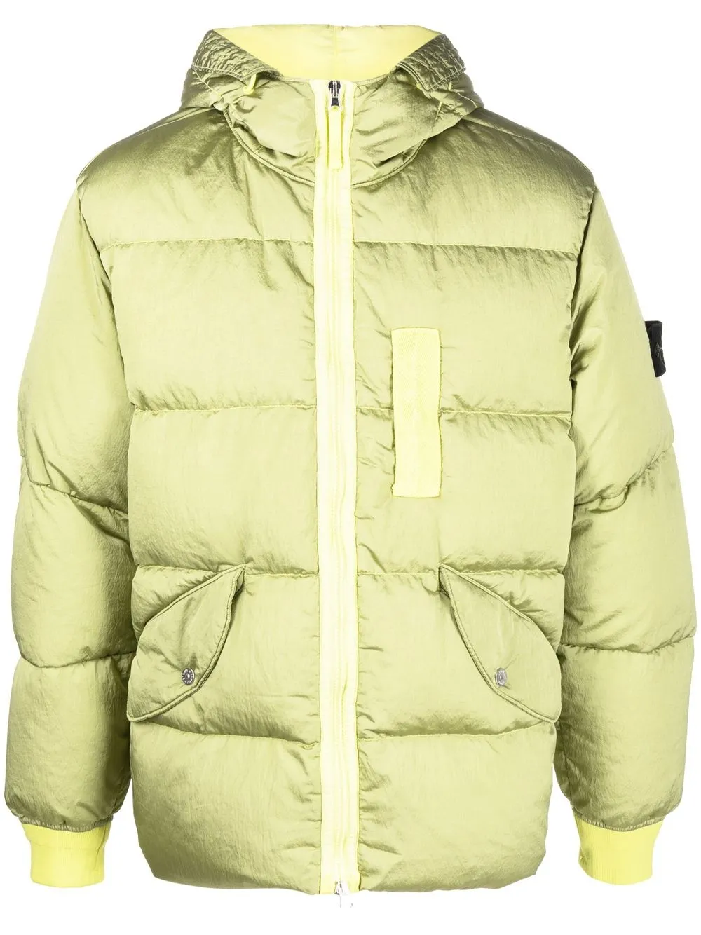 

Stone Island padded zip-up jacket - Green
