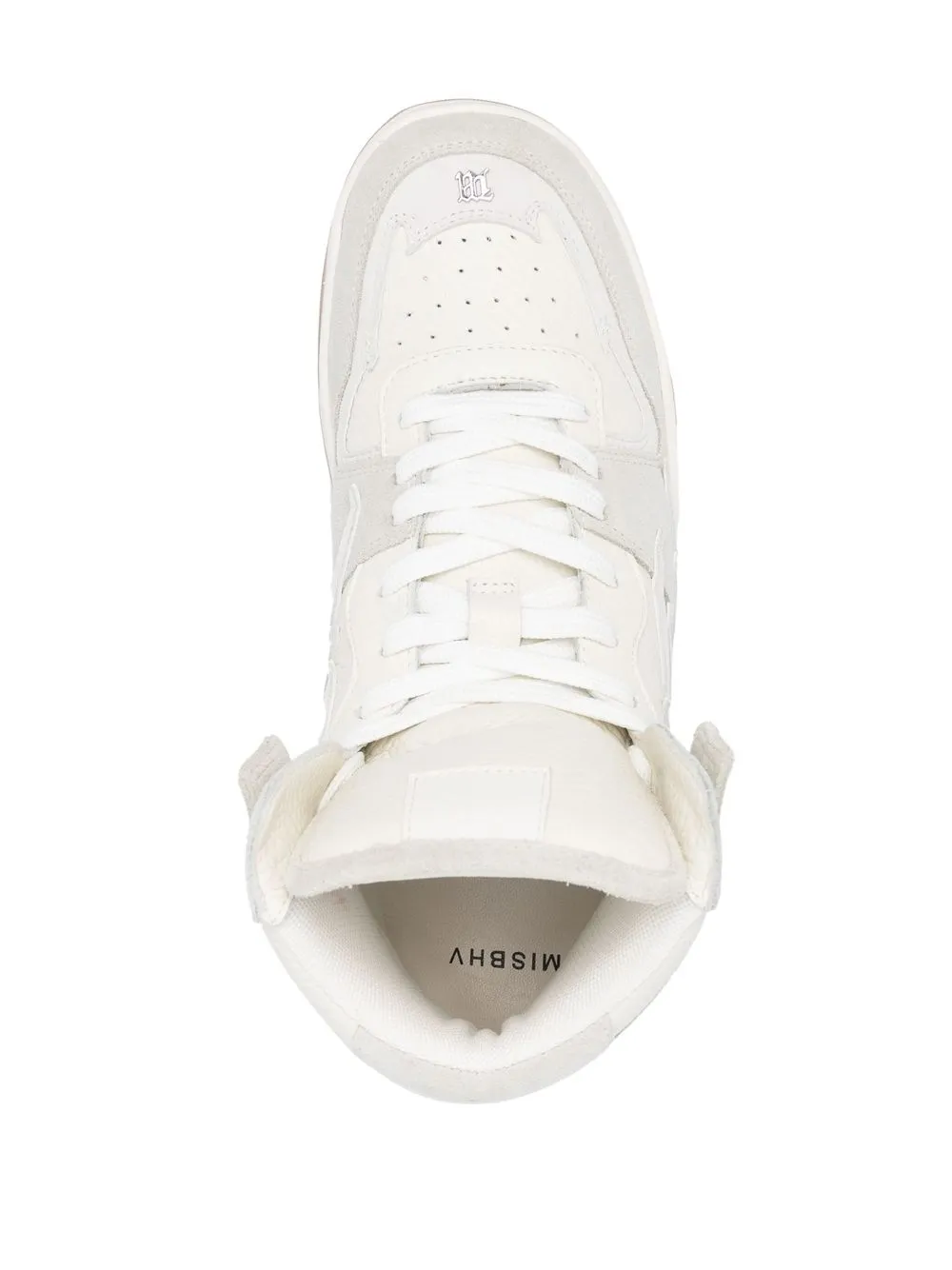 MISBHV appliqué-logo high-top sneakers White