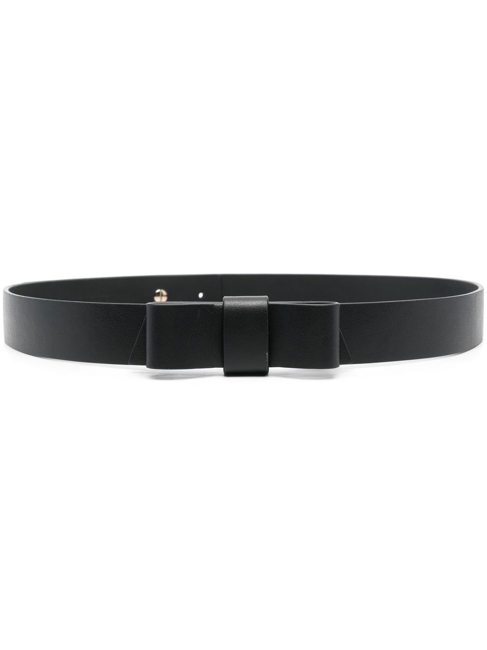 

RED(V) signature Vara bow leather belt - Negro