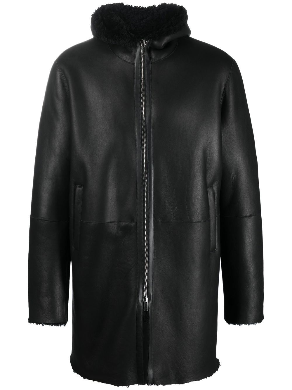 Wilson leather hot sale shearling coat