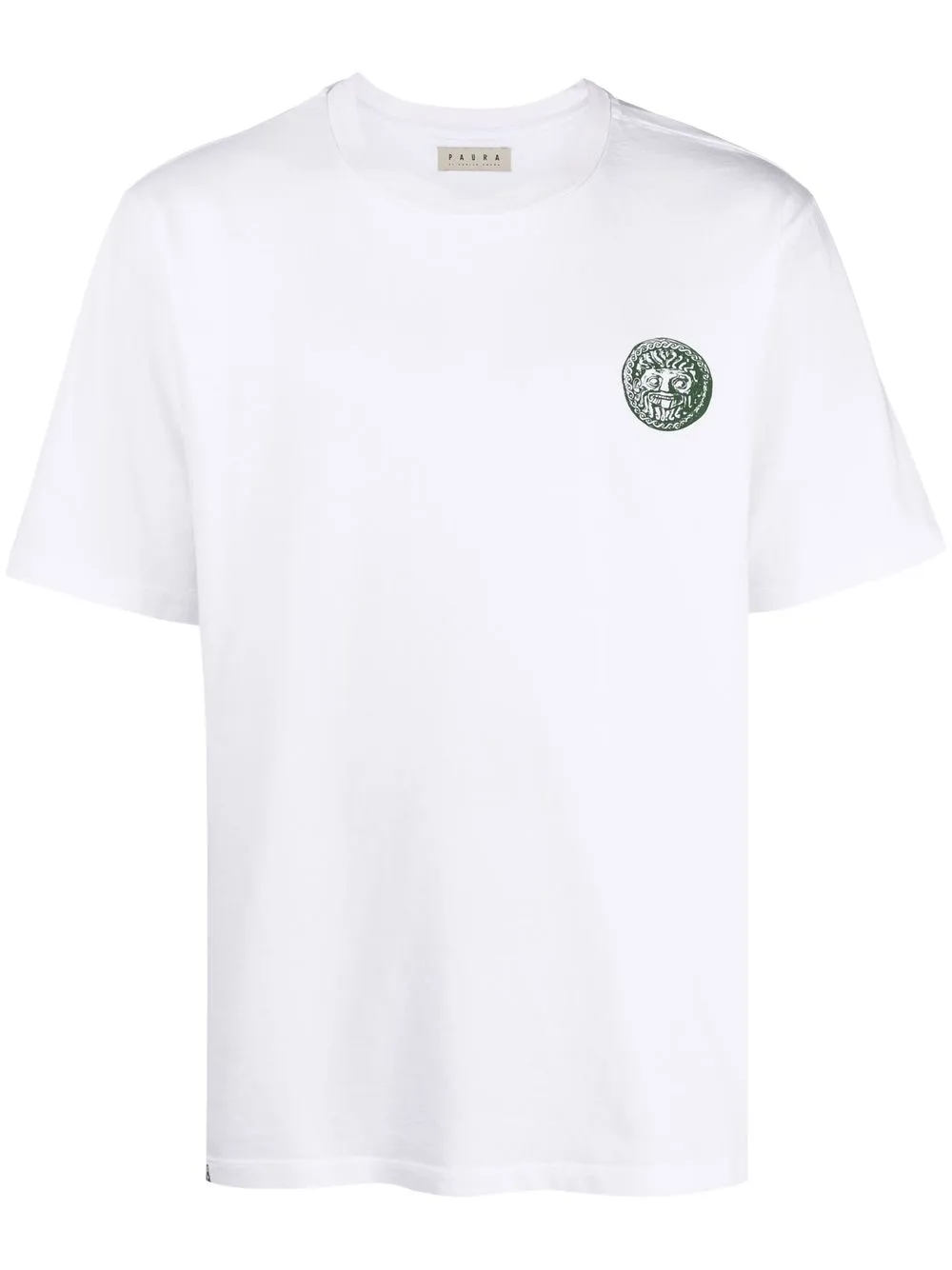 

Paura playera con estampado gráfico en la parte trasera - Blanco