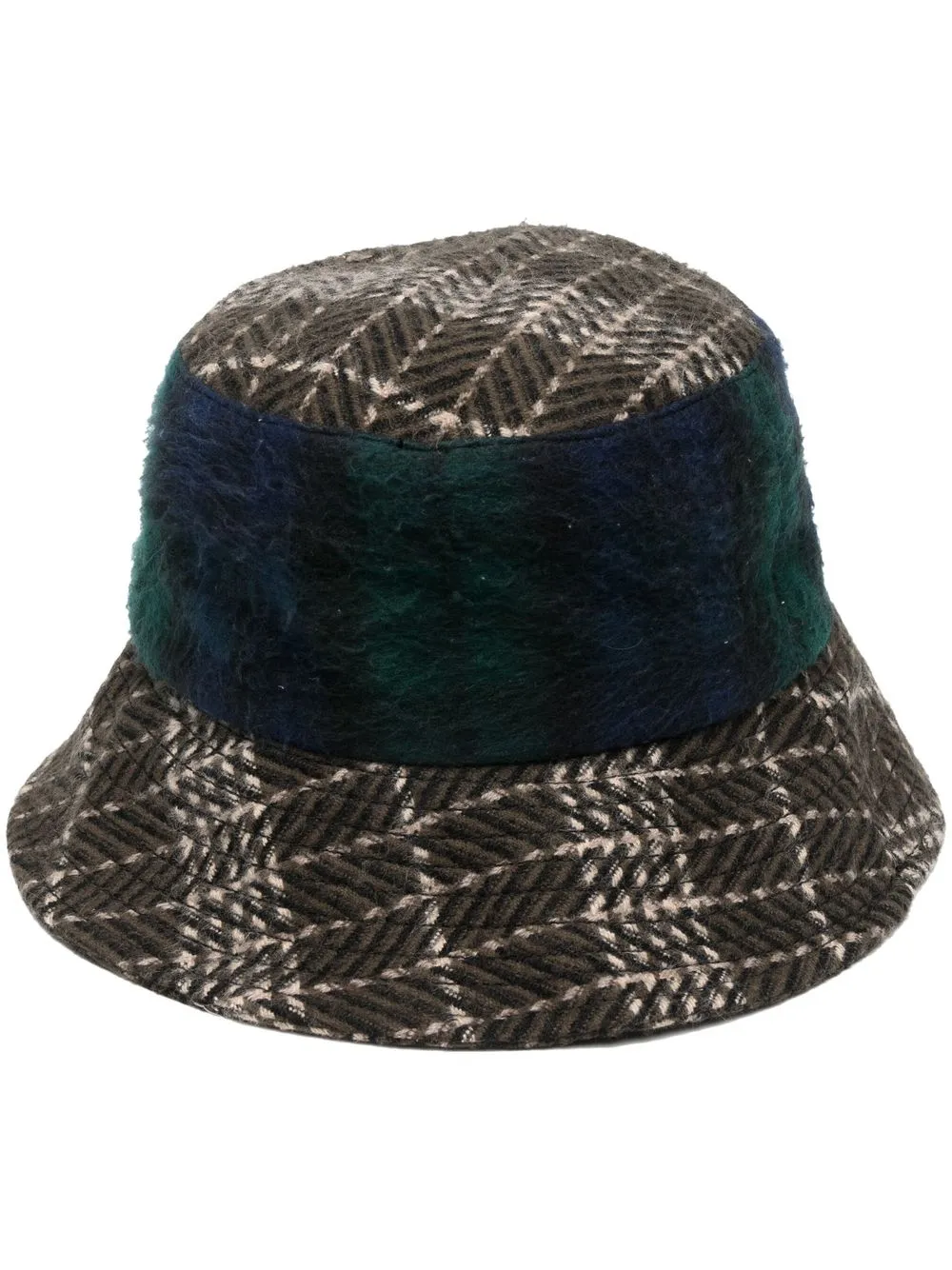 

Marine Serre gorro bucket tejido chevron - 06 MULTICOLOR