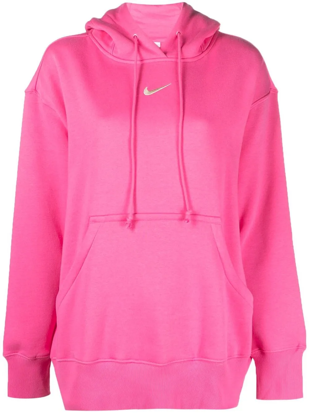 

Nike hoodie con logo bordado - Rosado