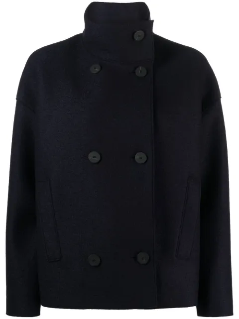 Harris Wharf London double-breasted wool jacket