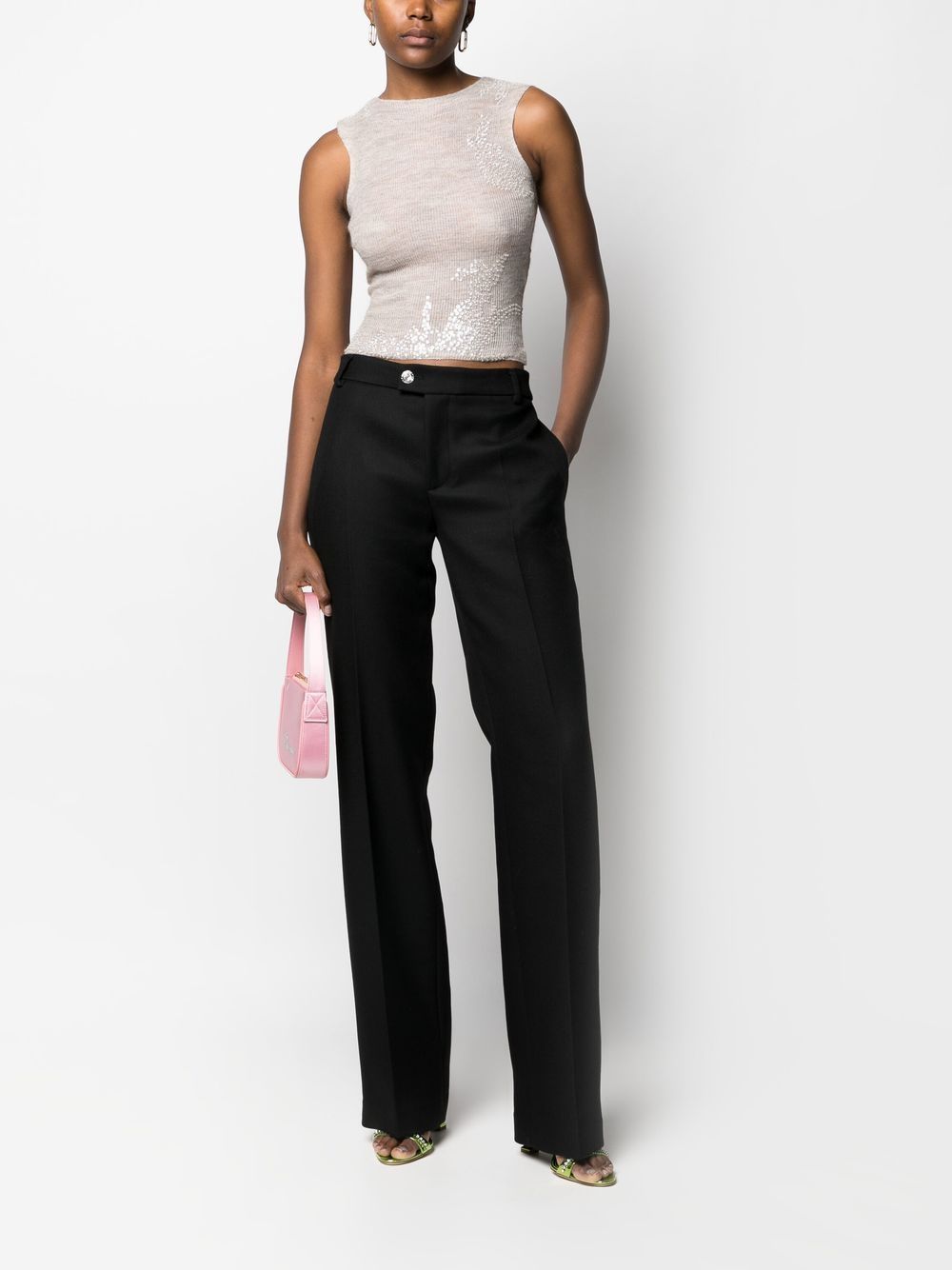 Blumarine Straight broek - Zwart